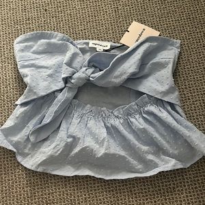 adorable tie tube top from revolve